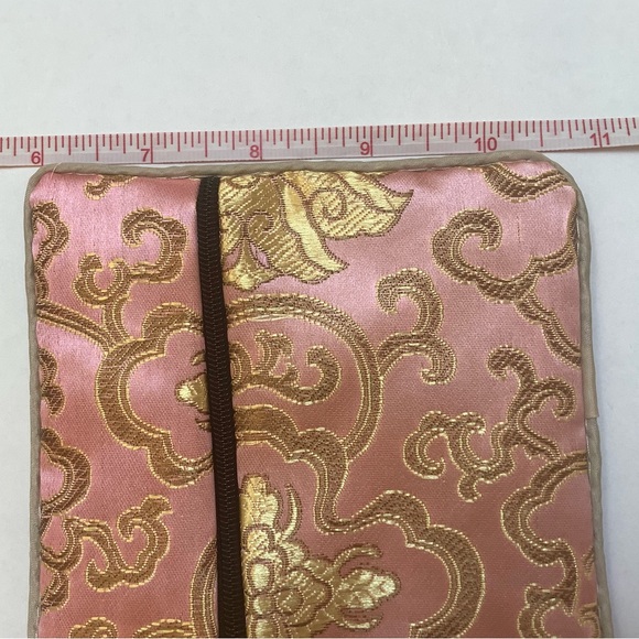 Pink Zipper Jewelry Pouch/Coin Purse - Picture 7 of 9